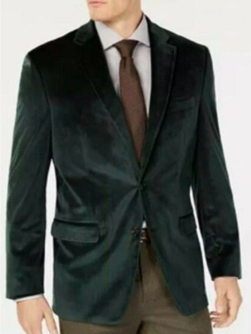 Ralph Lauren Classic Fit Hunter Green Velvet Sport Coat NWT 50R